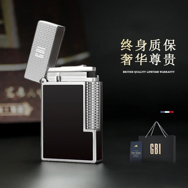 S.T.Dupont法国都彭【官方正品】侈品送男友商务潮流钢音充气式火机