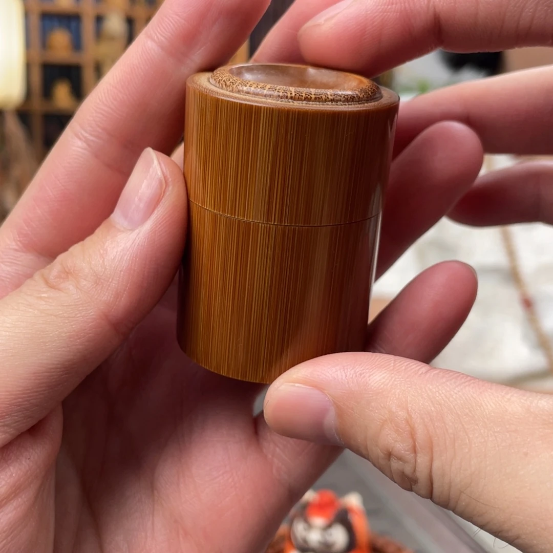 木方颜竹木艺术把件