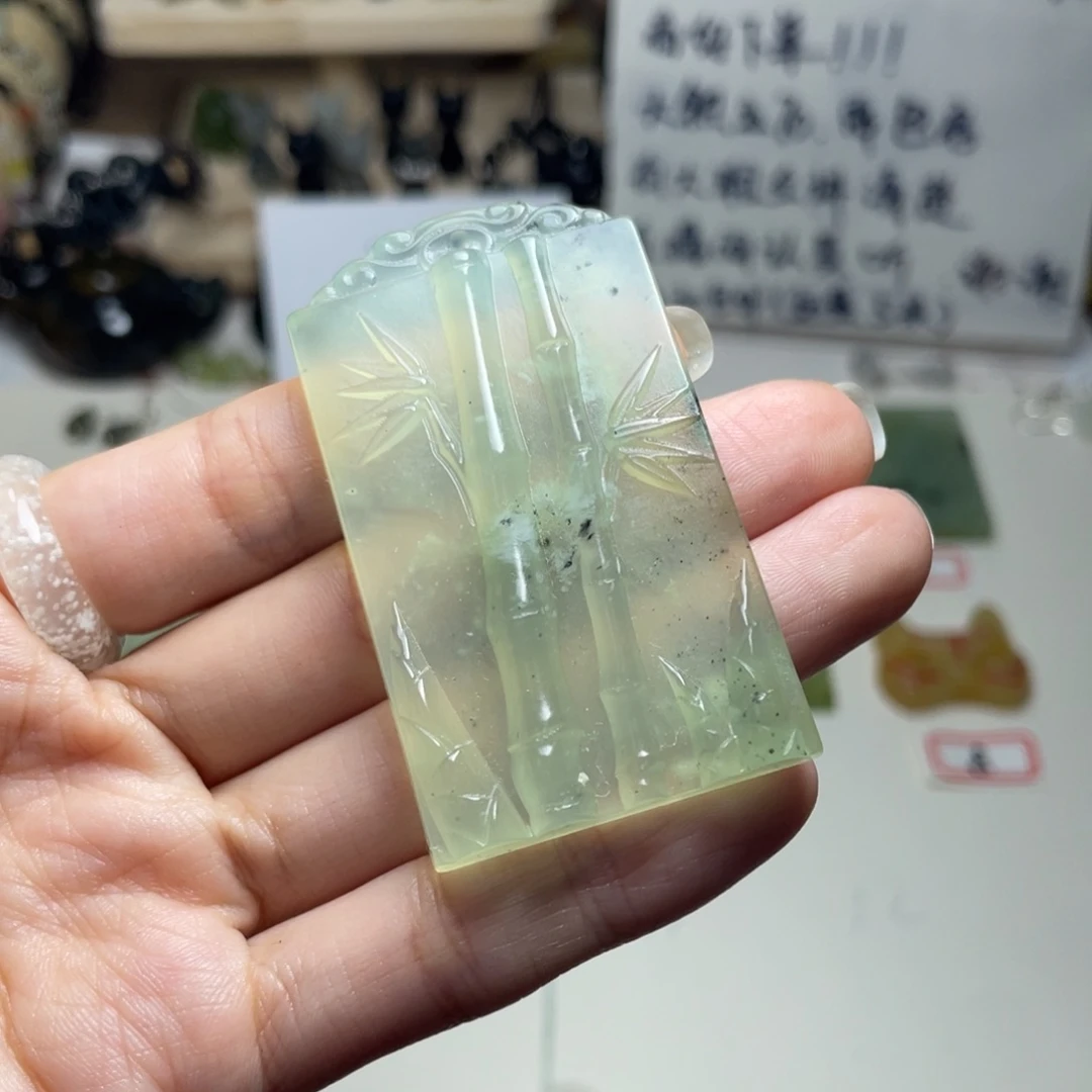 蛇纹石玉颈饰未镶嵌s****y