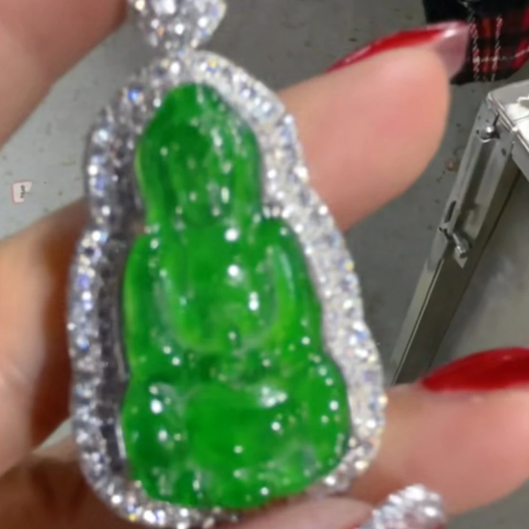 天然A货翡翠假一罚四（多样性发货拍一件发件）