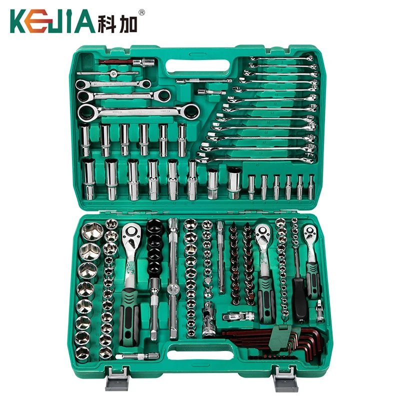 科加151件套汽修工具套装维修修车工具套筒扳手组合套装汽车维修