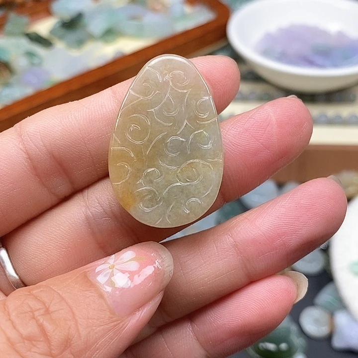 吊坠(不含链)未镶嵌翡翠56566688888