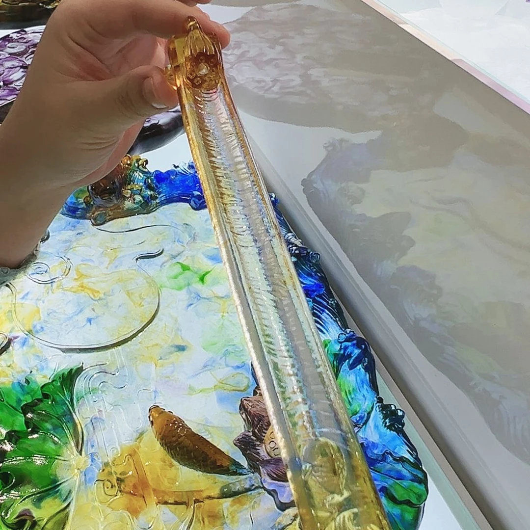 【闪购商品】手工艺品琉璃莲藕香插