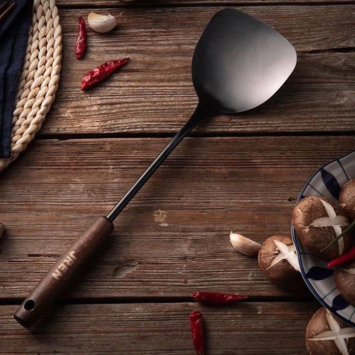 【粉丝福利】炒菜铁铲防烫加厚炒菜锅铲家用不锈钢厨房用炒勺