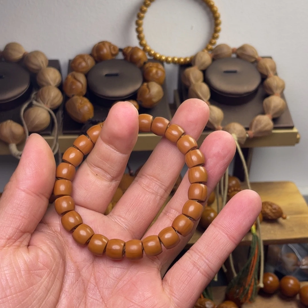 千***尘橄榄核手串/手链9.5中段