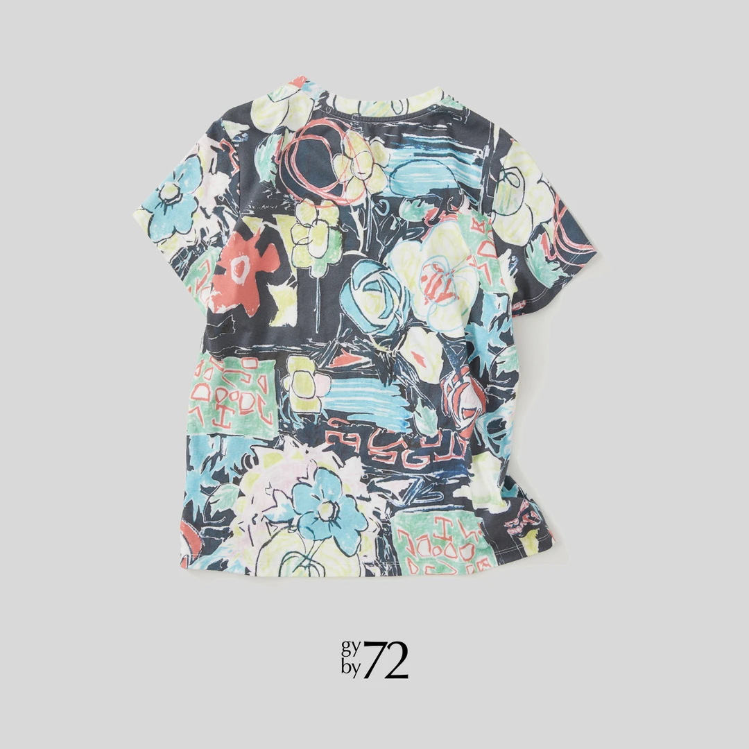 gy by 72/春夏新品原创设计印花T恤