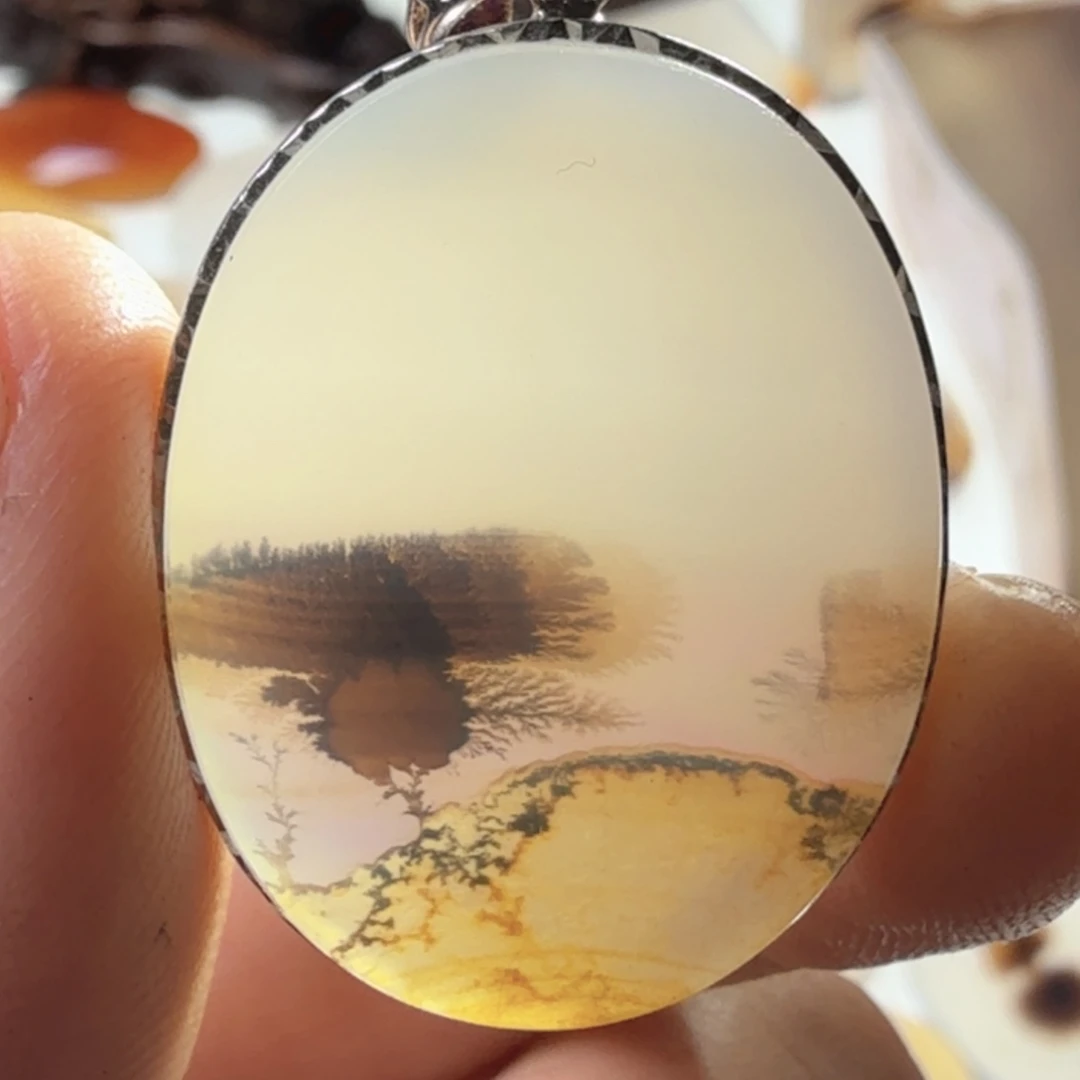 未镶嵌玛瑙/玉髓珠宝半成品