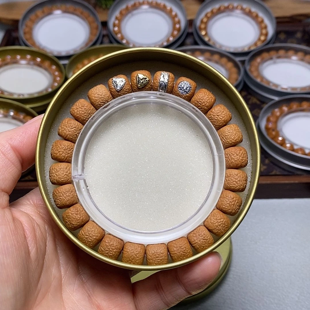 猴头核桃手串333号10左右四标高配龙鳌全品