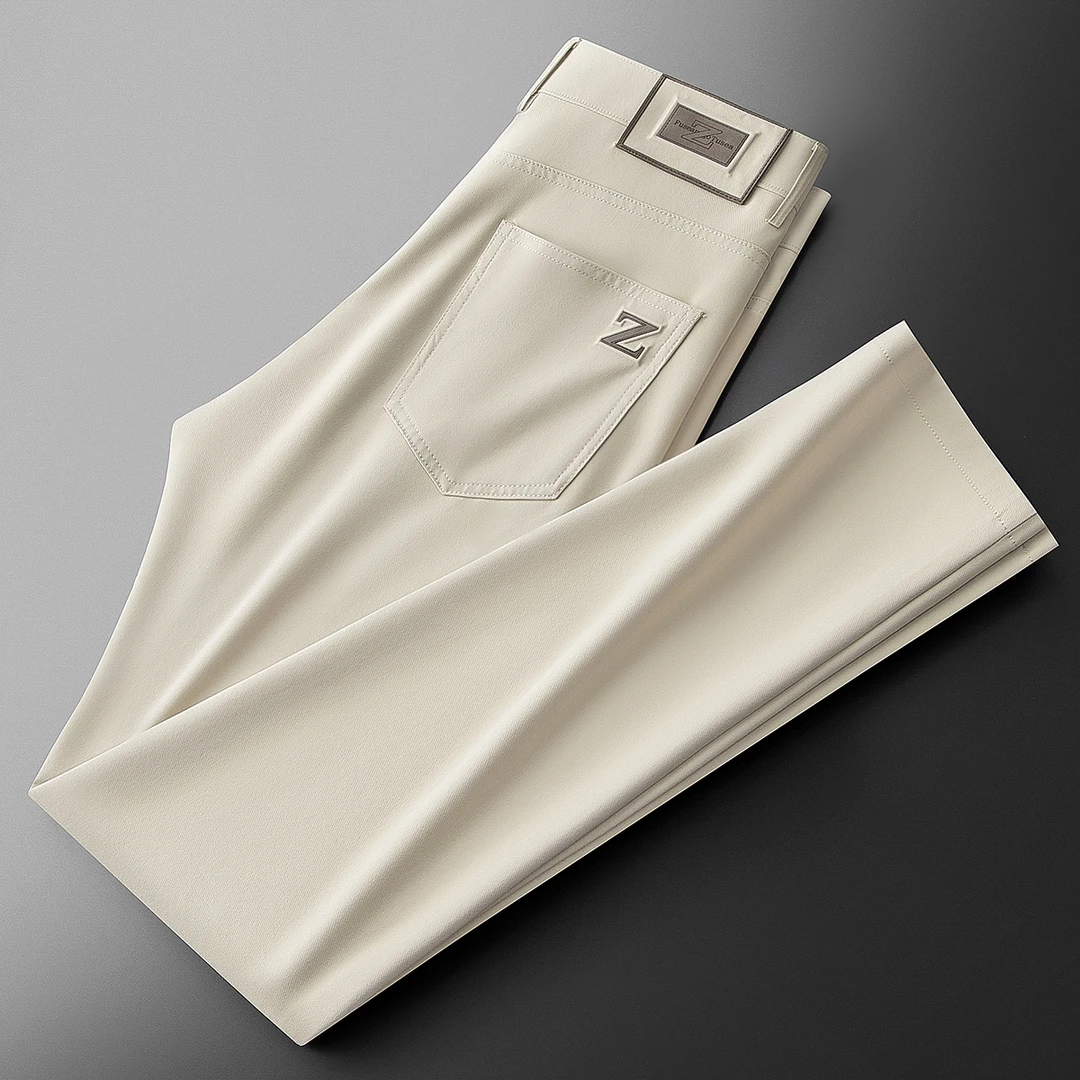 JOZDICE/纪治迪哲运动裤男士春夏排汗挺阔显瘦百搭轻奢休闲运动裤