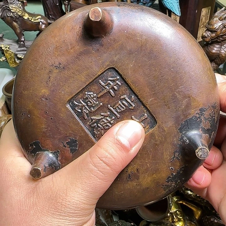 铜器办公室茶室摆件