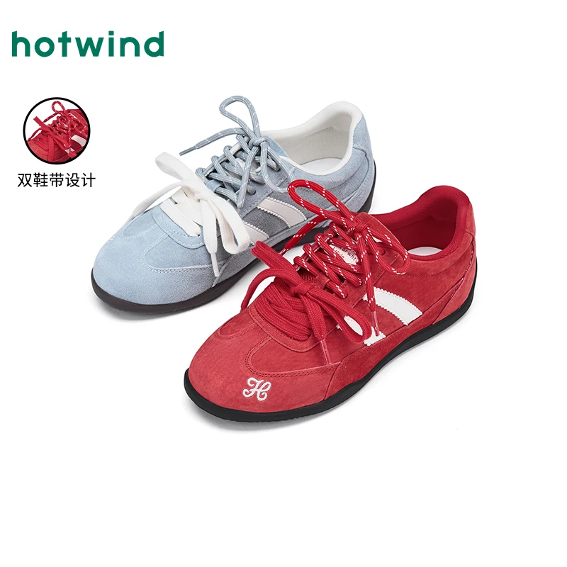 热风商场女鞋低帮时尚休闲鞋秋冬保暖【年终大促】新款H11W25307