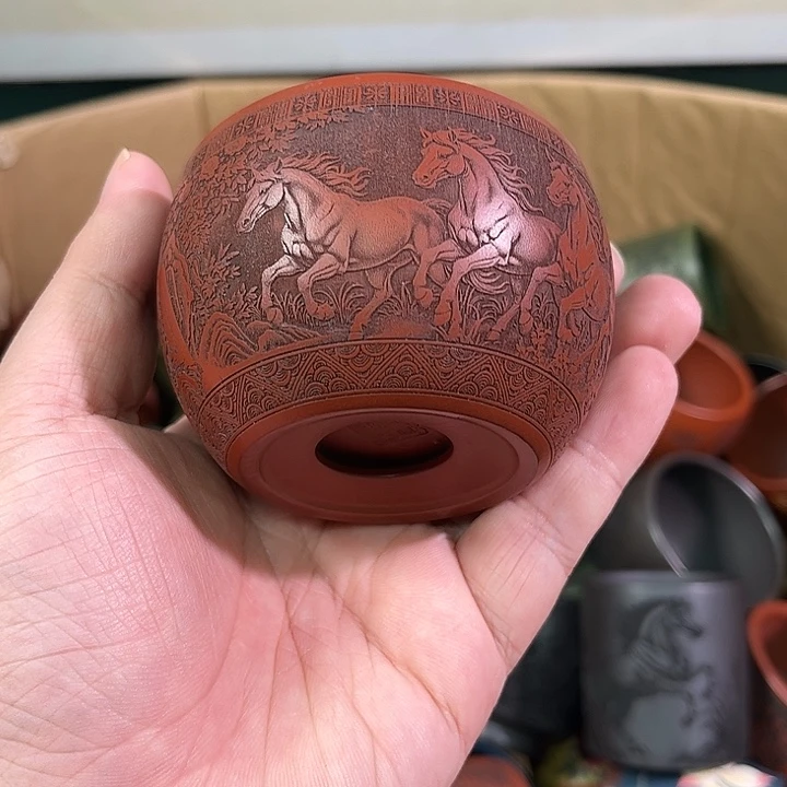 茶杯紫砂全手工紫砂主人杯