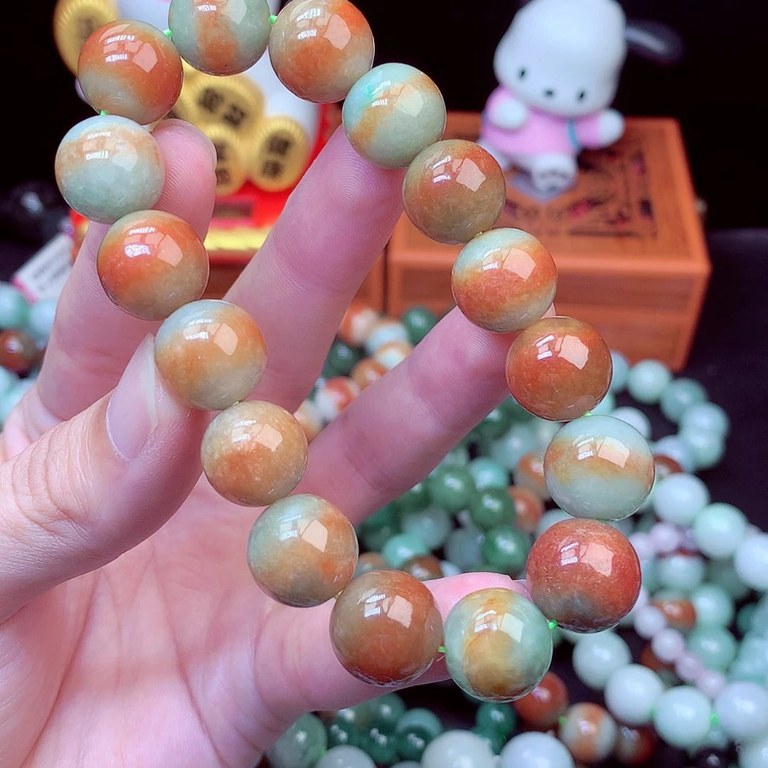 翡翠未镶嵌毛衣链