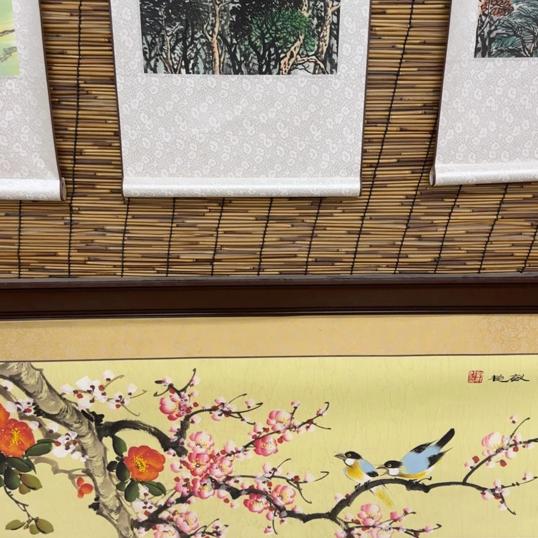 国画画芯喜上眉梢好
