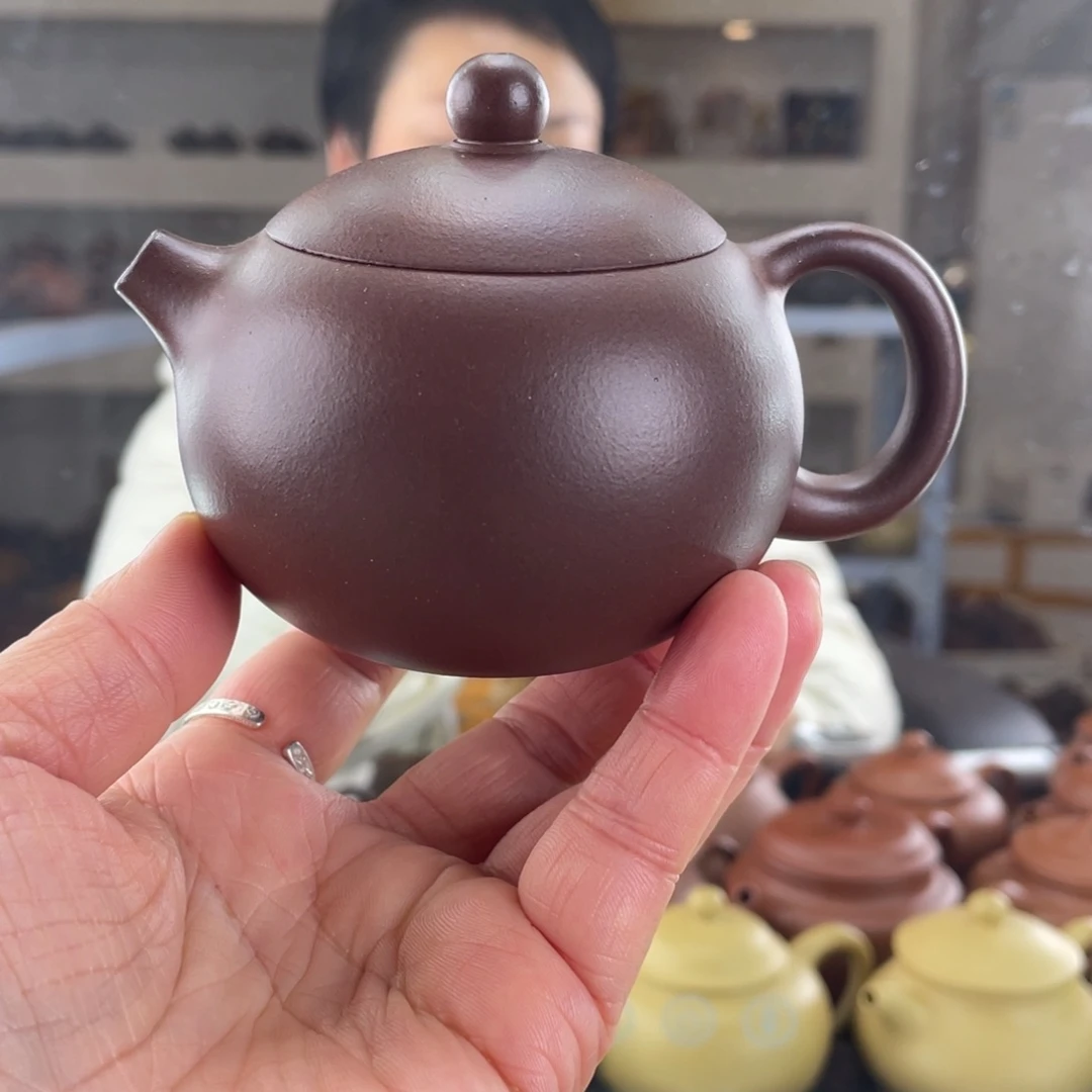 紫砂茶壶四号井底槽清西施160cc