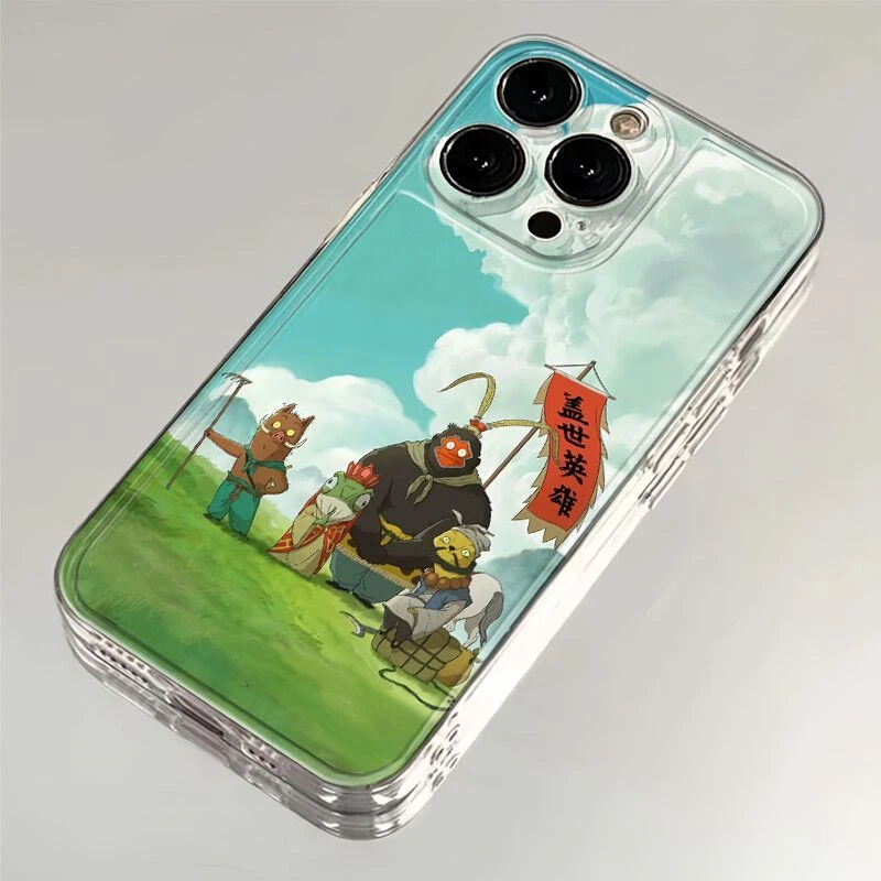 浪浪山小妖怪适用iPhone16pro透明手机壳华为小米苹果oppoVIVOS30