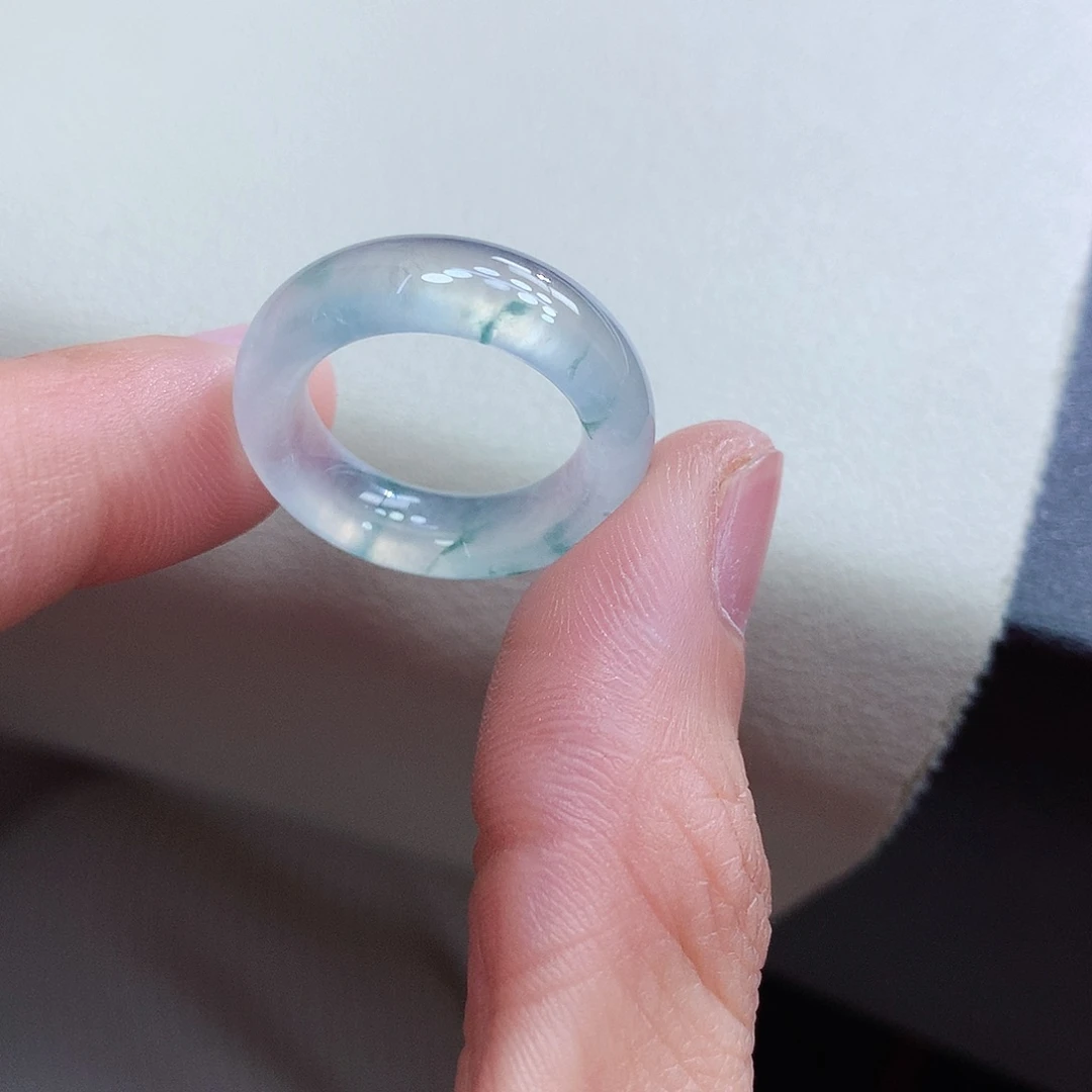 未镶嵌戒指翡翠10号