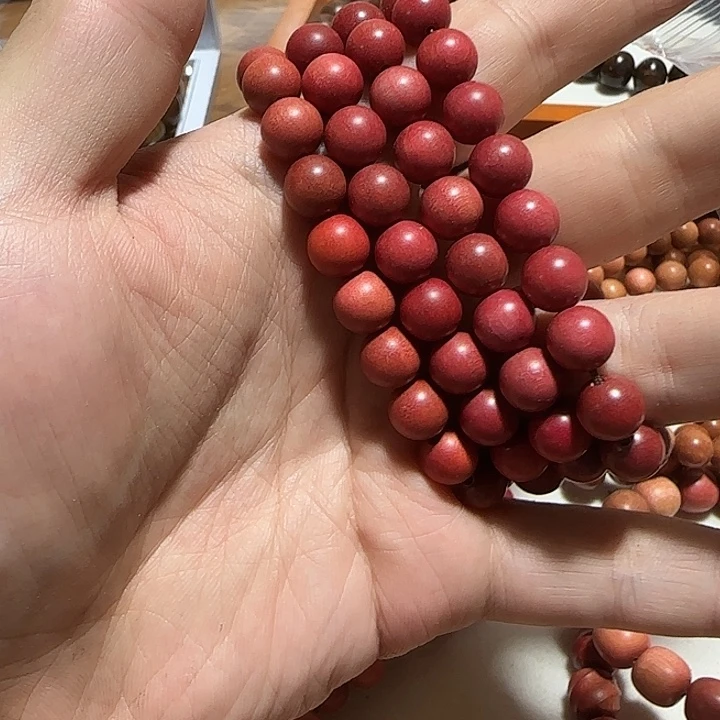染料紫檀（血檀）粉象单圈