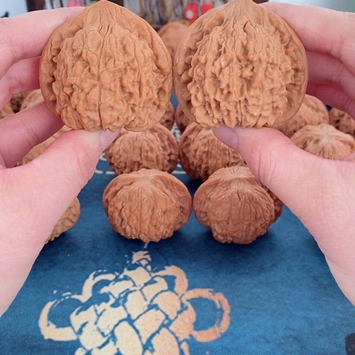 文玩核桃把件官帽48