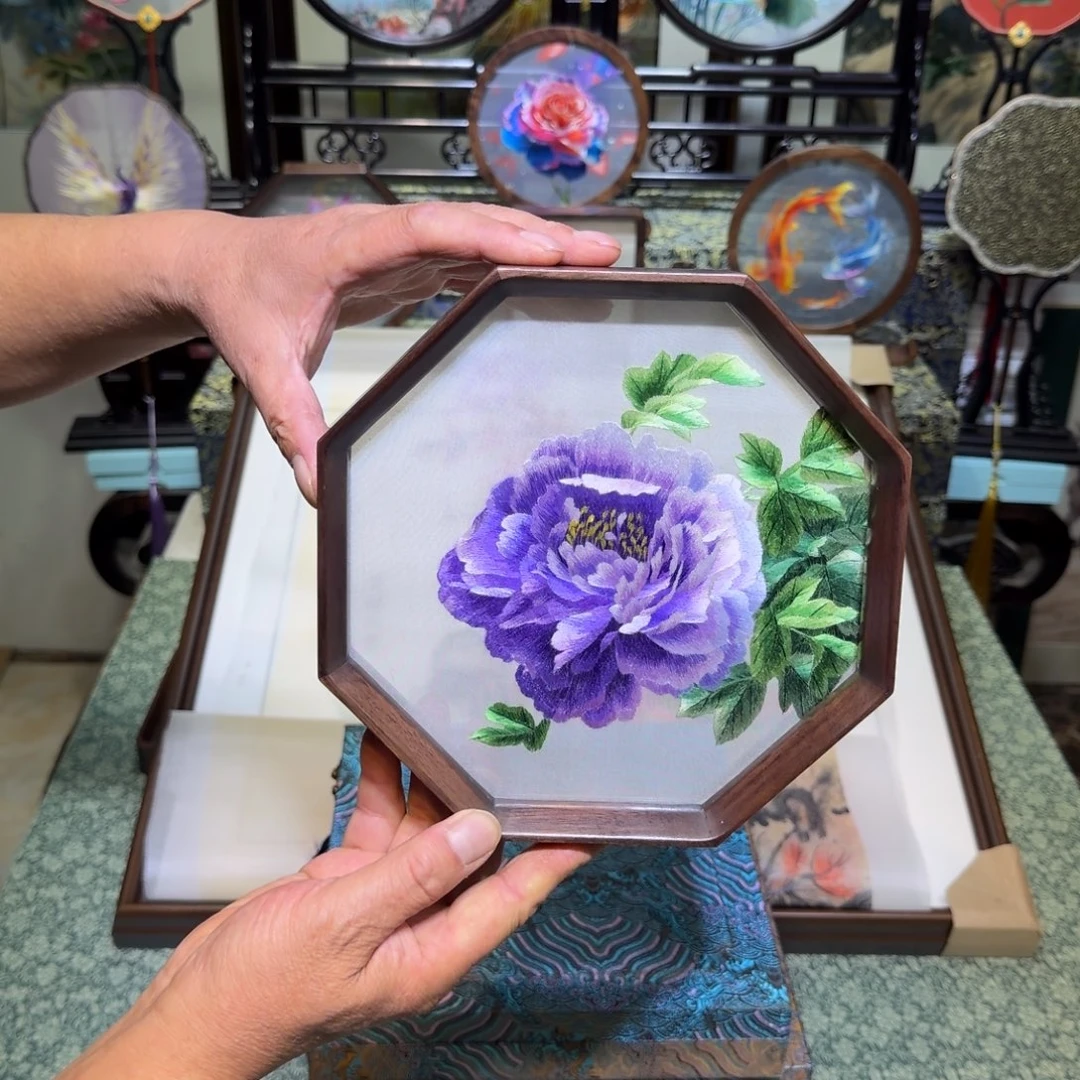 刺绣手工苏绣工艺制作技艺异色