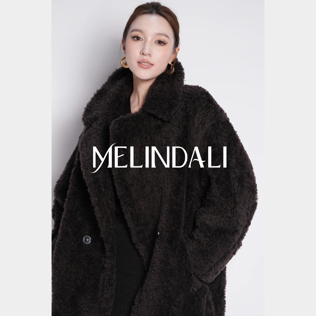 Melinda Li【泰迪2.0】M@xM@r@同版100绵羊毛宾霸里布泰迪大衣外套