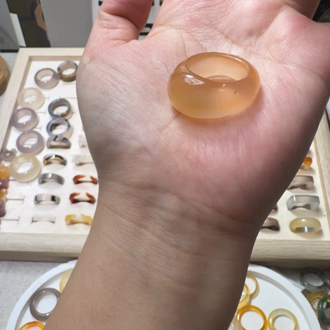 未镶嵌戒指玛瑙/玉髓782港18