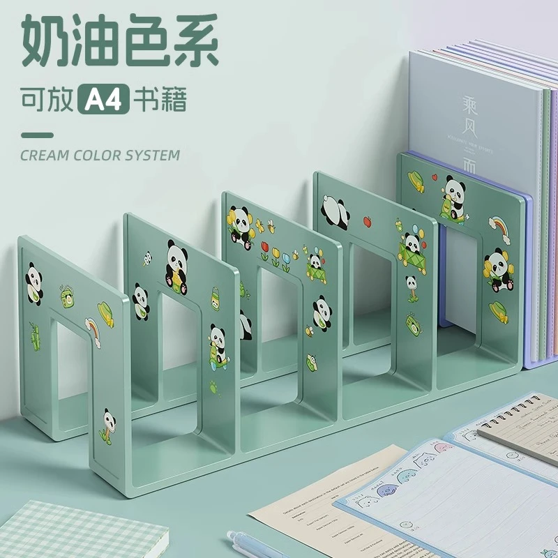 书立书架桌上书架桌面固定书本收纳置物架分隔板书本课桌收纳架