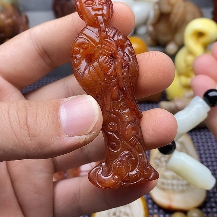 未镶嵌蛇纹石玉颈饰