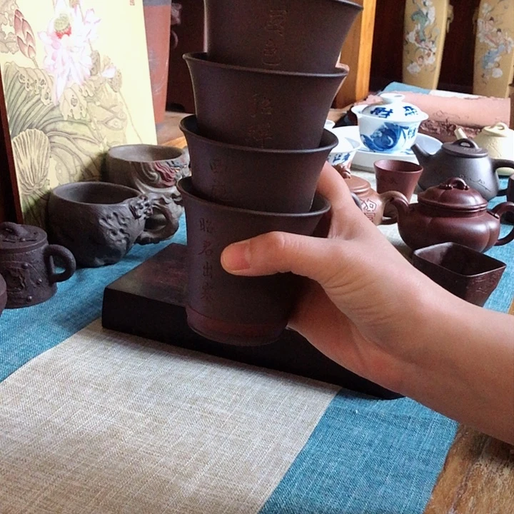 紫砂茶杯中*紫砂主人杯