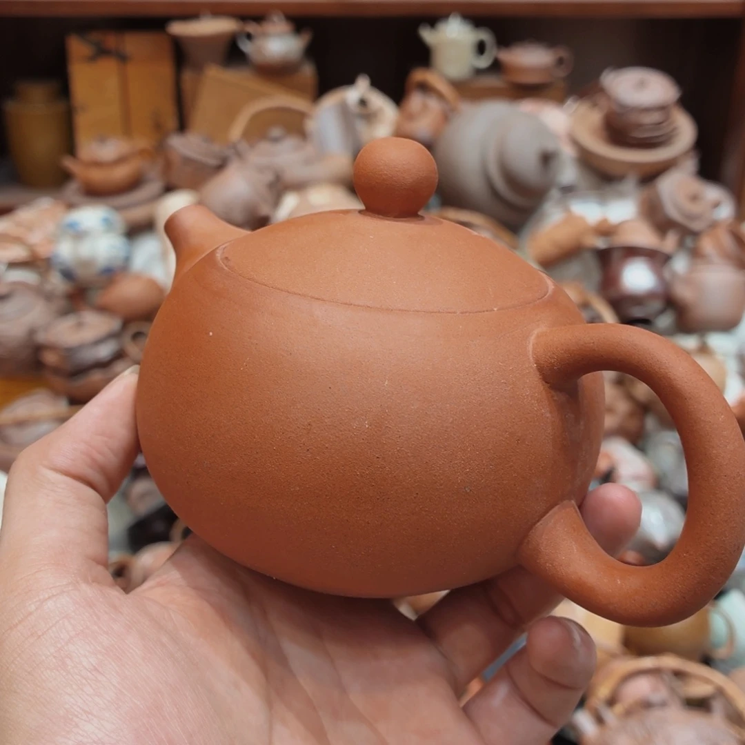柴烧老岩泥高温茶器皿
