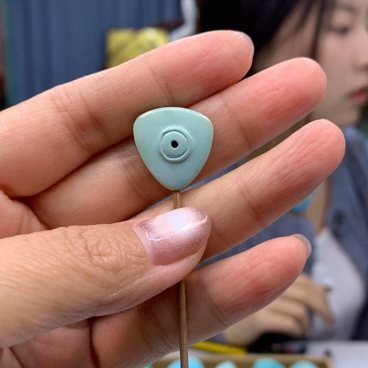 未镶嵌绿松石三通