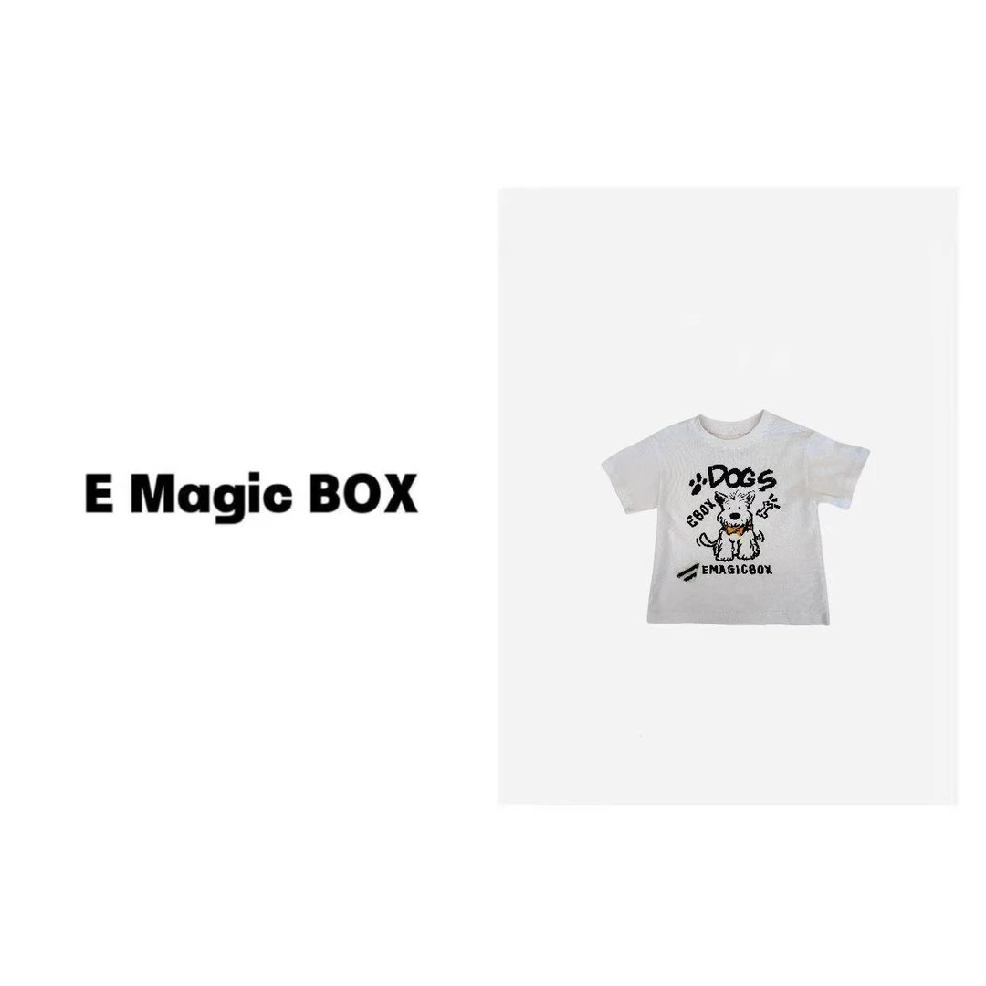E Magic Box童装”精致萌宠”儿童夏季短袖C0268