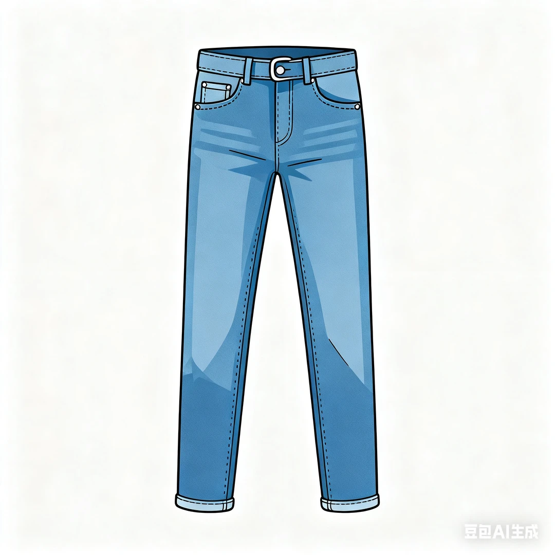 高腰显瘦宽松阔腿牛仔裤复古慵懒风百搭直筒裤秋冬加厚款