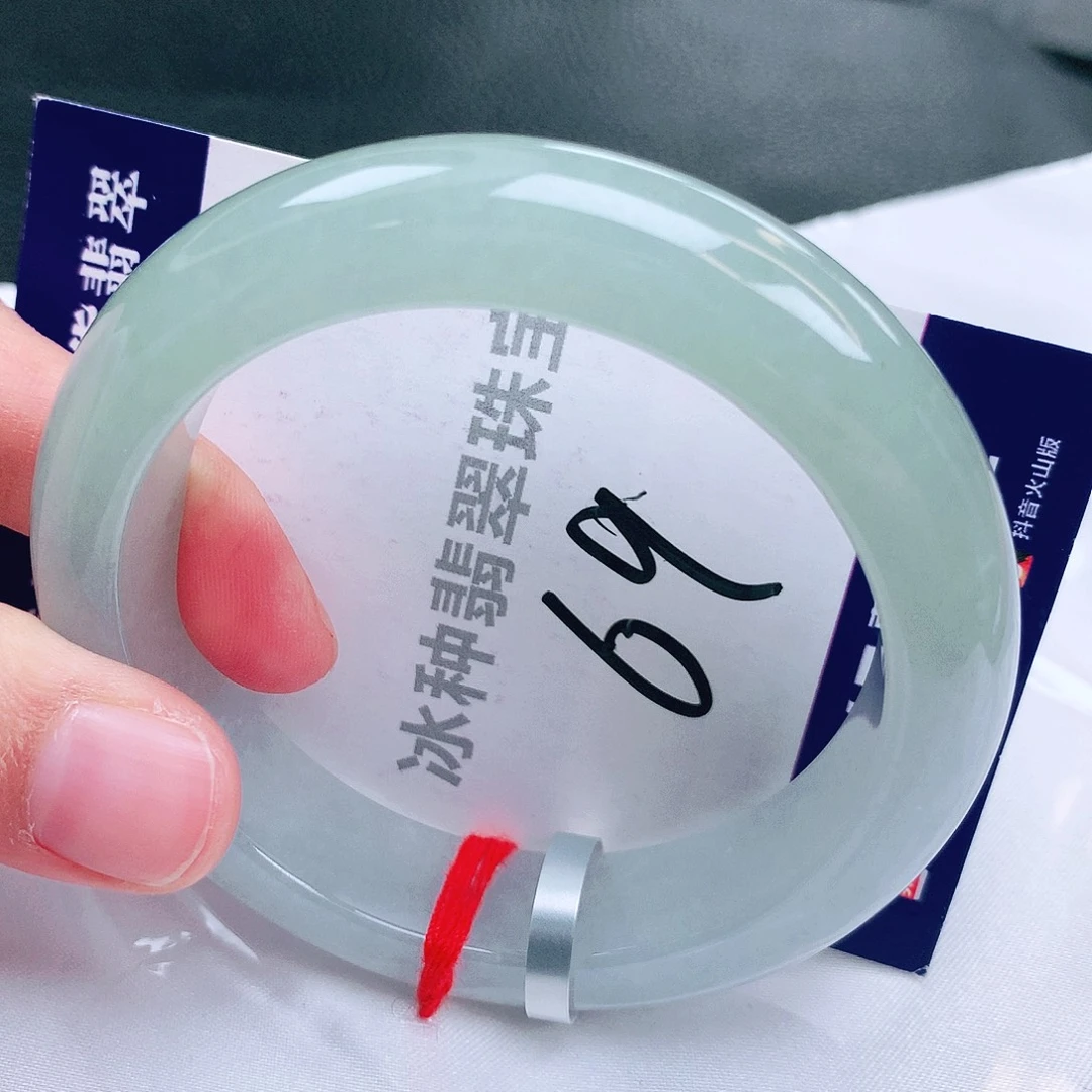 翡翠未镶嵌手镯缅甸天然a货翡翠手镯