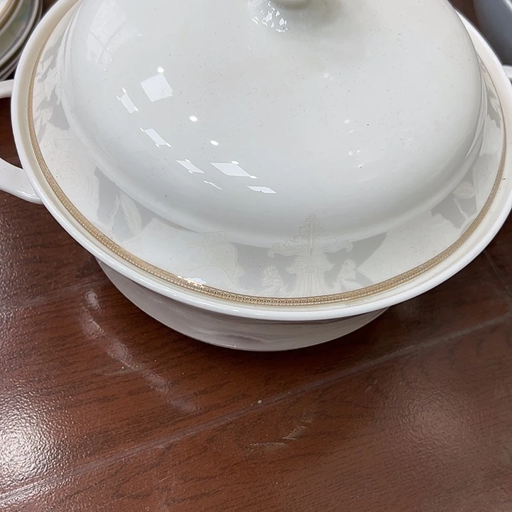 瓷瑕疵汤煲1个装的