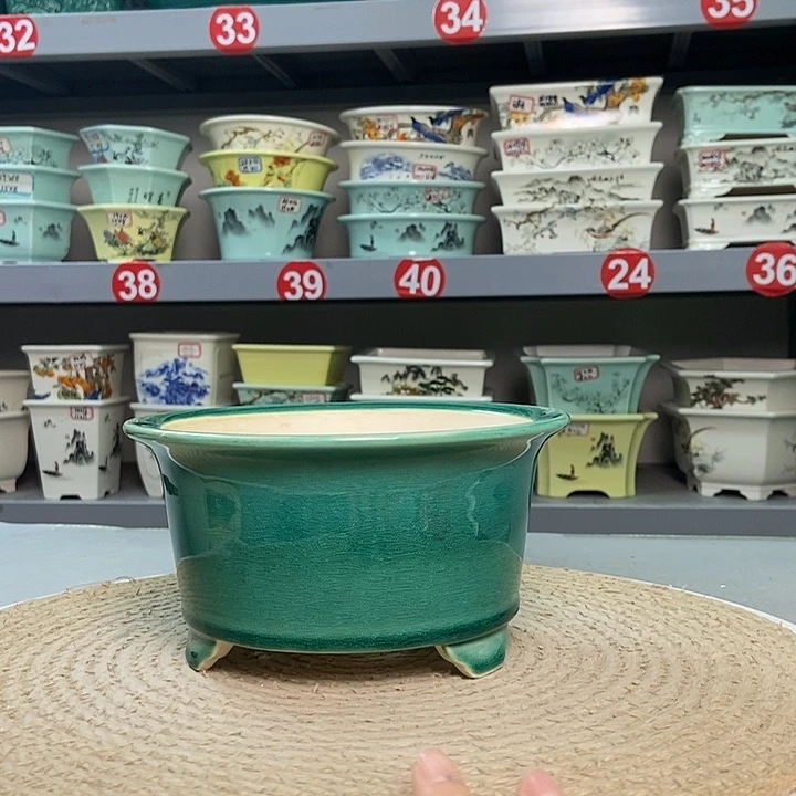 紫砂宜兴紫砂花盆