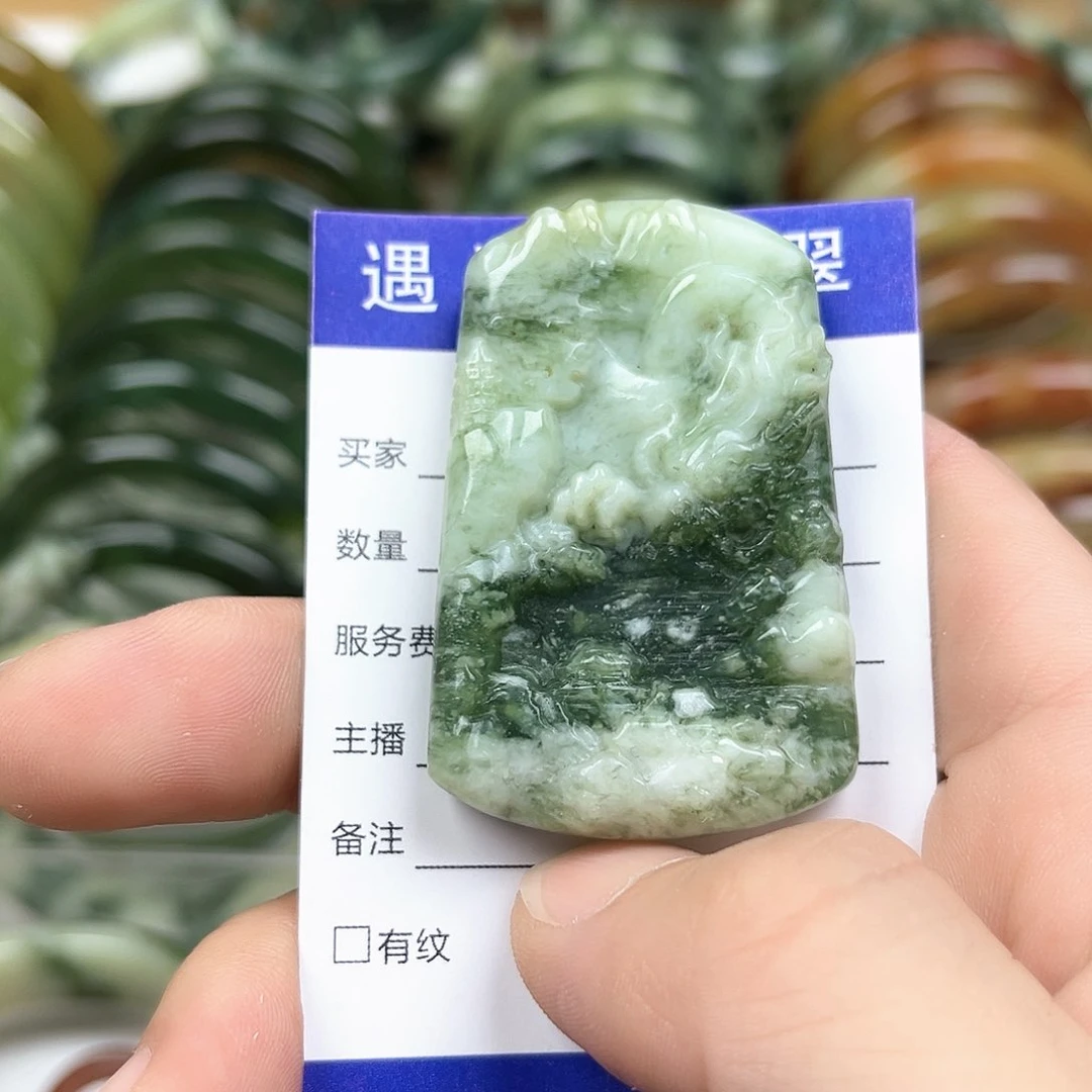 未镶嵌透闪石-蛇纹石玉手镯