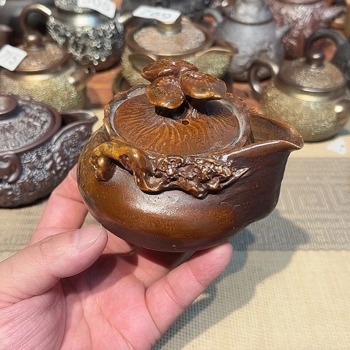 天***國摆件柴烧裸烧茶具福利775