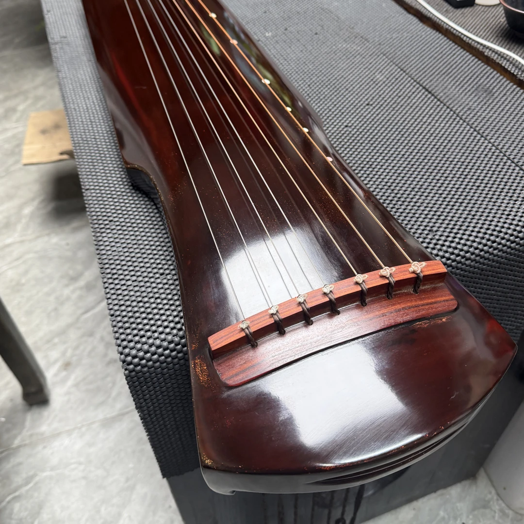 纯生漆老杉木伏羲式古琴中国古琴练习演奏级古琴