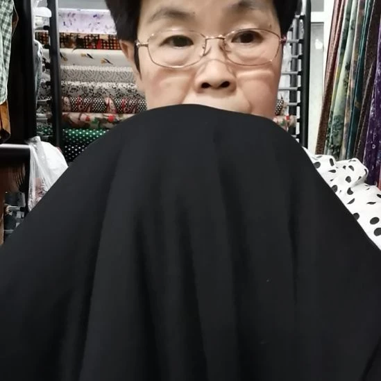呼吸棉布料黑色2米
