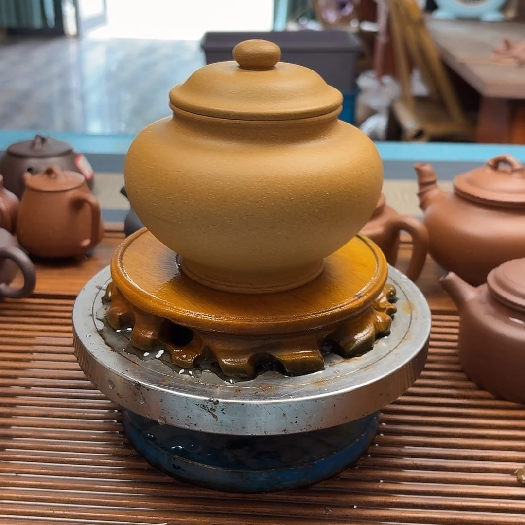 茶壶紫砂半手工制作