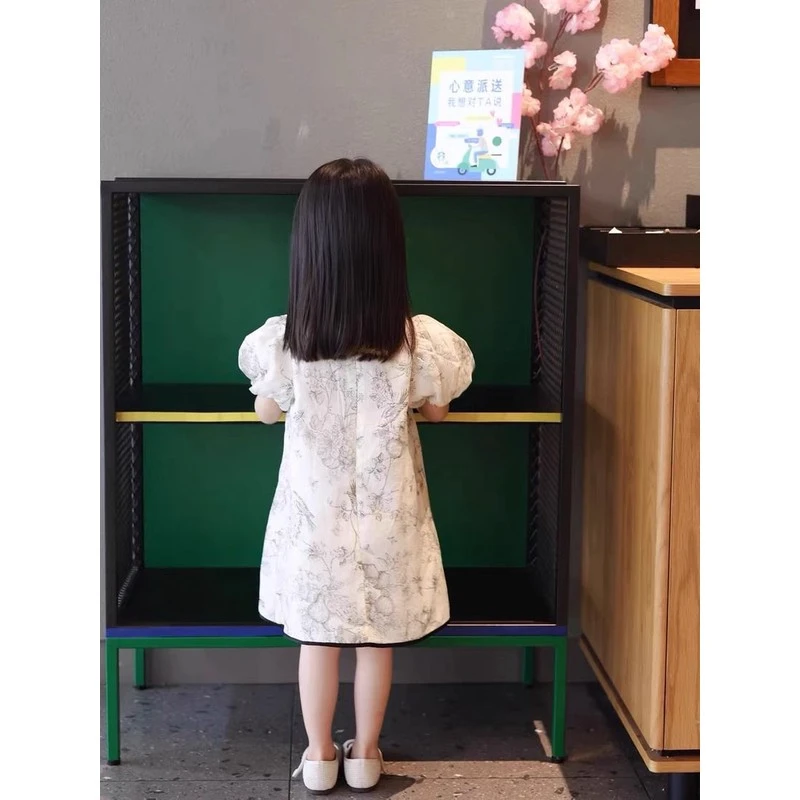 女童中式旗袍连衣裙夏装洋气2025新款儿童装公主裙子夏季汉服夏款