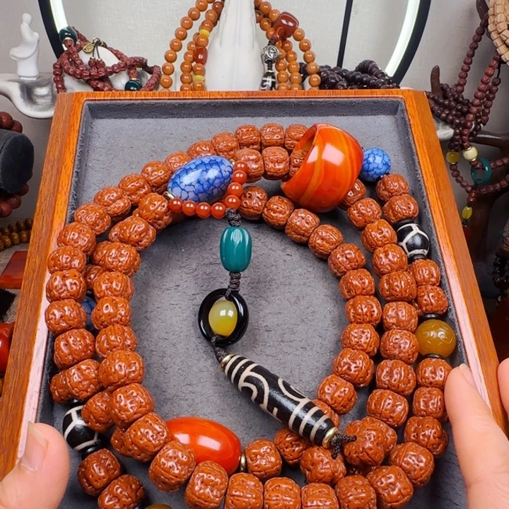 吊坠金刚菩提88颗粒灭霸盘龙