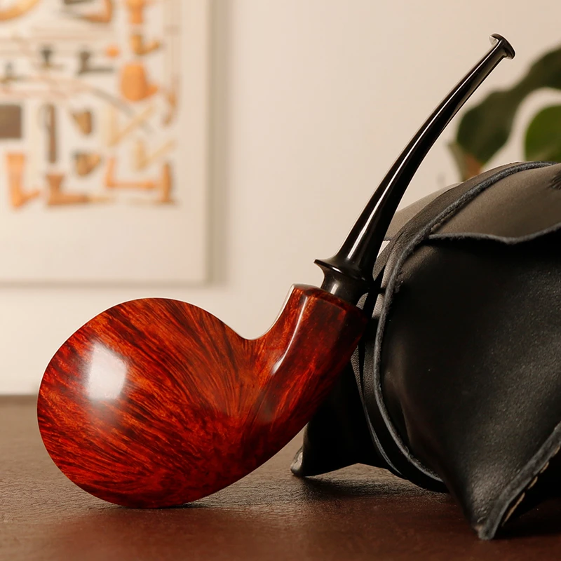 保加利亚 博雅杰夫 A级双面鼓  手工石楠木烟斗