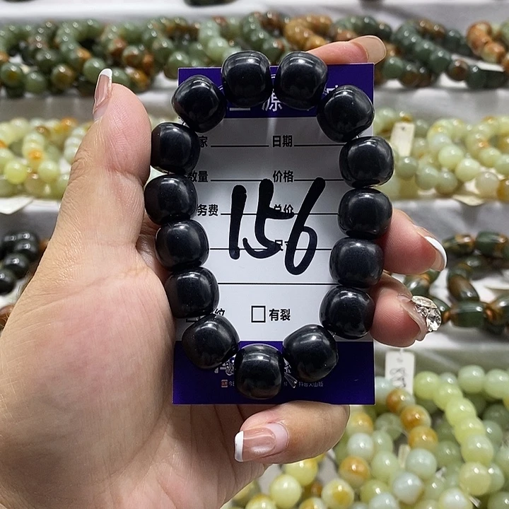 和田玉未镶嵌手链微瑕