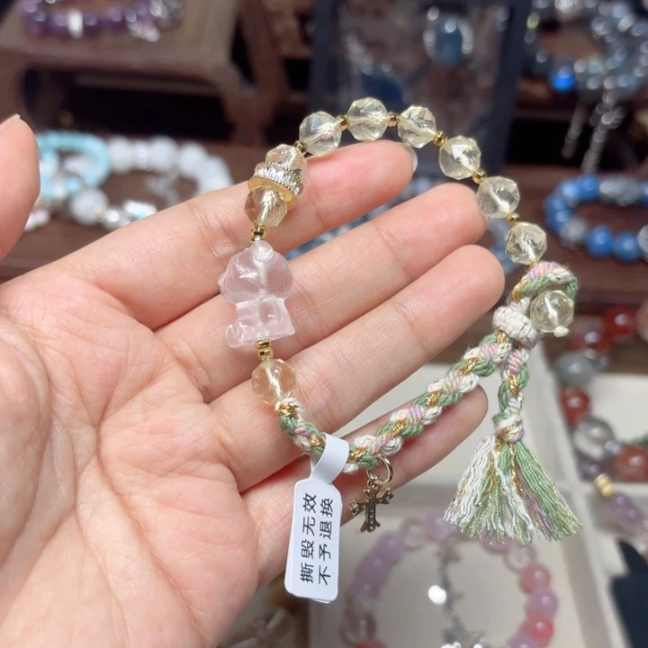 水晶手链未镶嵌金薇薇