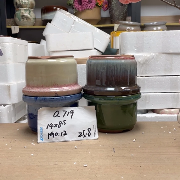 粗陶多肉花盆微瑕719