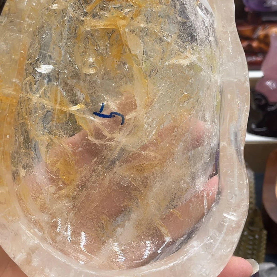 水晶珠宝半成品未镶嵌冥*