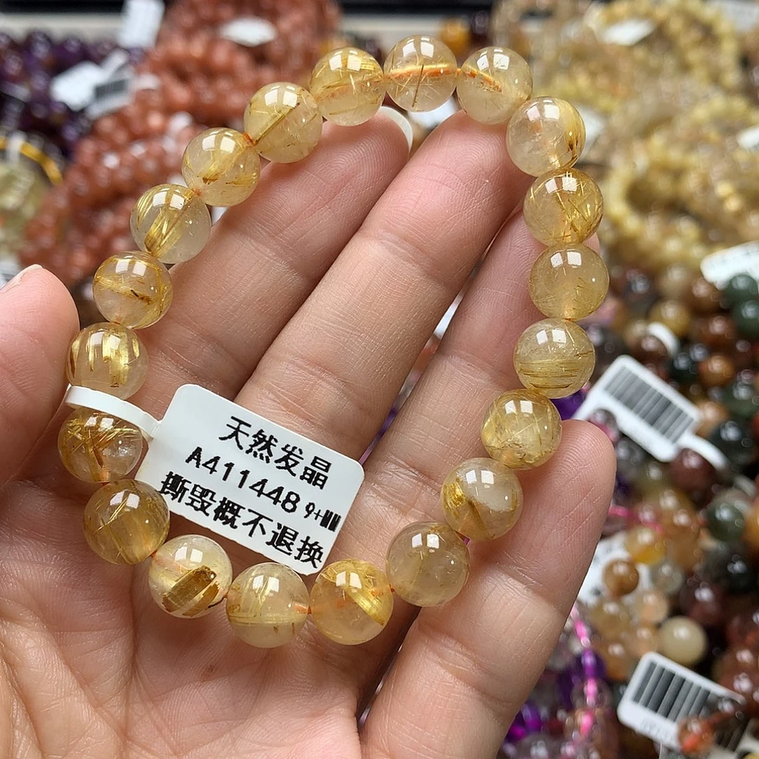 水晶未镶嵌手链，，