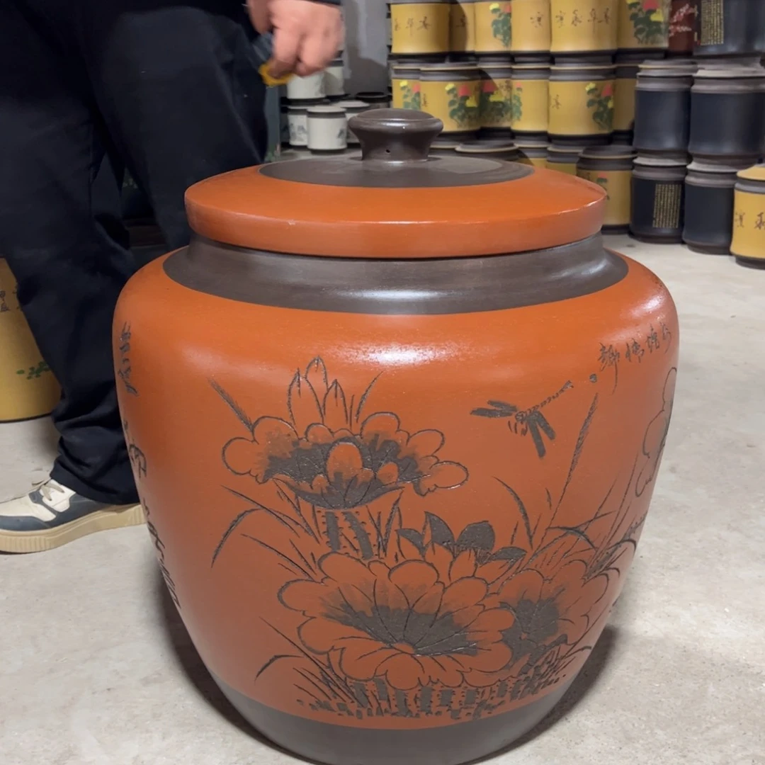 紫砂茶叶罐茶叶罐